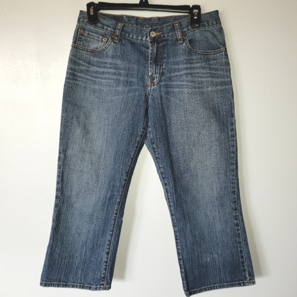 Lucky Brand Dungarees Classic Fit Crop Jeans size 29